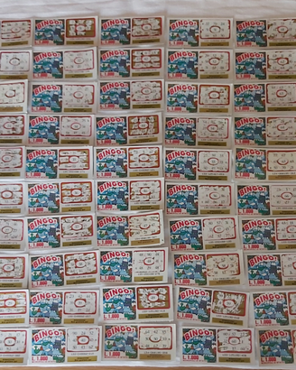 Biglietti gratta vinci " BINGO"