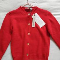 Cardigan rosso 18 mesi