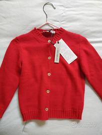 Cardigan rosso 18 mesi