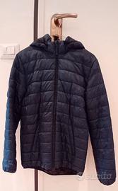 Piumino leggero H&M 12-14anni, blu camouflage