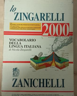Vocabolario Lingua Italiana Lo Zingarelli 2000