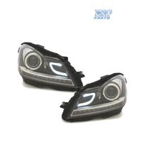 FARI MERCEDES W204 11-14 LUCI DIURNE A LED A TUBO 