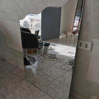 Specchio ondulato senza cornice