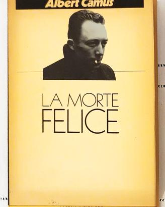 Libro di Albert Camus “La morte felice”