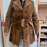 Cappotto scamosciato