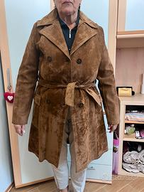 Cappotto scamosciato