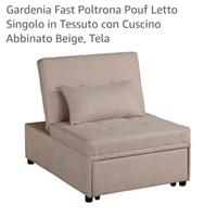 poltrona letto 