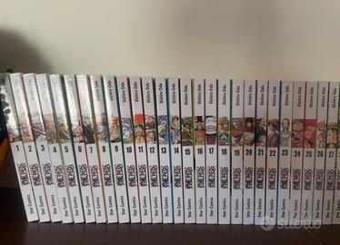 One piece manga dal numero 1 al numero 101