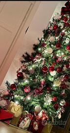Albero di Natale 2.10 mt rami a gancio