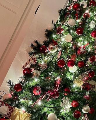 Albero di Natale 2.10 mt rami a gancio