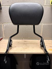 Sissy bar ORIGINALE harley touring 2009-2026 nero