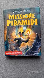 libro bimbi Geronimo Stilton "Missione Piramidi "