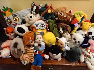 peluche vari