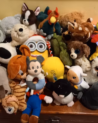 peluche vari