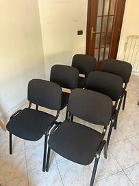 Sedie da ufficio x6