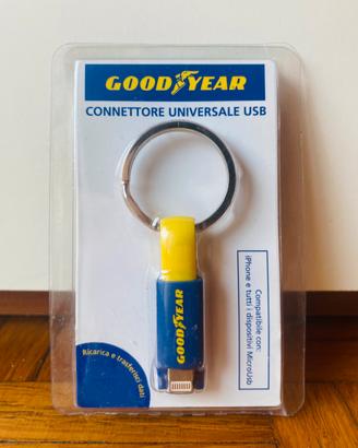 Portachiavi connettore universale USB Goodyear