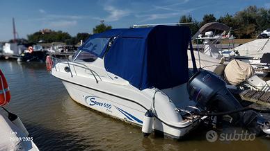 Saver 650 Cabin Yamaha 200cv Carrello