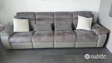 “DIVANO 290 CM CON 2 SEDUTE ELETTRICHE – OTTIME CO