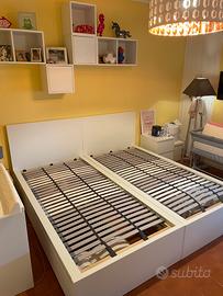 Struttura letto Malm Ikea 90x200cm