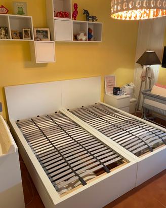 Struttura letto Malm Ikea 90x200cm
