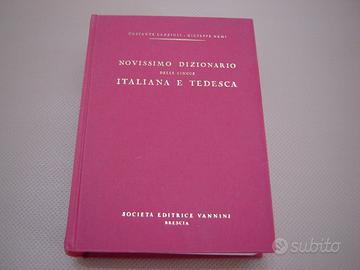 DIZIONARIO ITALIANO / TEDESCO