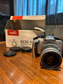 Canon EOS 300V + EF 28-90mm Kit Argento