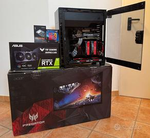 PC Gaming RTX 3080, i9 9900KF+Monitor Predator X34