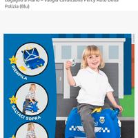 Valigia cavalcabile TRUNKI. Nuova.