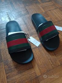 Gucci slippers - Ciabatte gucci gomma nera