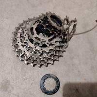 cassetta Ultegra/ manubrio bontrager e attacco man