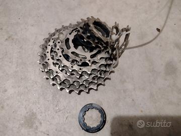 cassetta Ultegra/ manubrio bontrager e attacco man