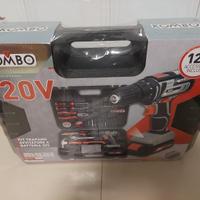 kit avvitatore a batteria 20v