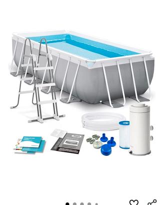Piscina 4 x 2 x 1, Filtro a Sabbia, Robot , Prodot