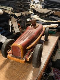 Modellino vintage Bugatti da corsa anni '20