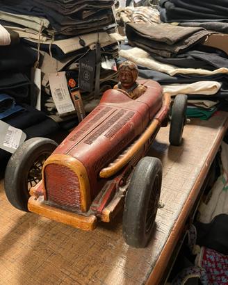 Modellino vintage Bugatti da corsa anni '20