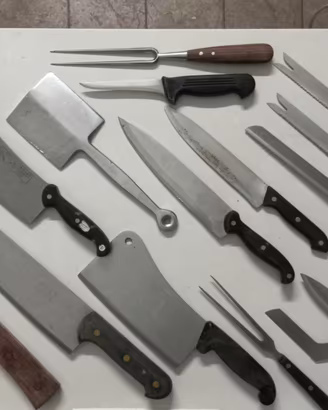 Coltelli da taglio vari
