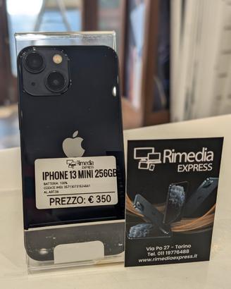 iPhone 13 mini 256GB nero usato garanzia 