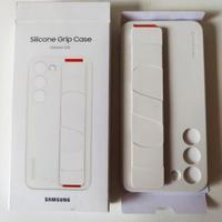 Cover originale Samsung S23 in silicone Bianca