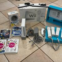 Nintendo wii pack completo + 4 giochi + 4 controll