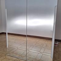 Specchiera bagno a parete con illuminazione 