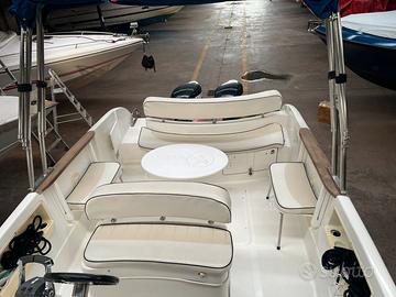 Saver 720wa con 2 motori Evinrude E Tec 115