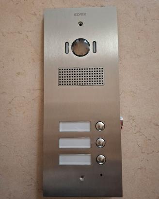 Placca per videocitofono a 3 pulsanti Vimar 41523