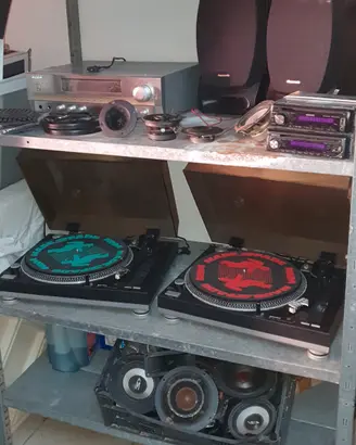 GIRADISCHI DJ MIXER AUTORADIO CASSE CONSOLE XBOX