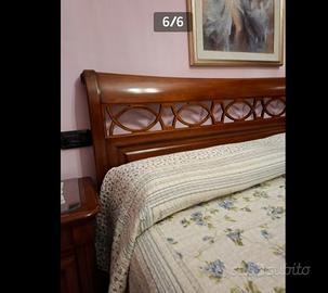 Letto artigianale linea L'Ebanista di IDFdesign.