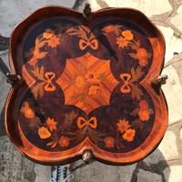 antico servomuto intarsiato 