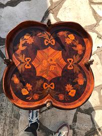 antico servomuto intarsiato 