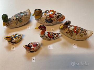 Anatre che passione-ceramica-firmate Schiavon