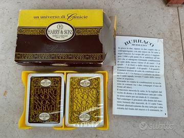 Carte da gioco per burraco logate Harry & Sons