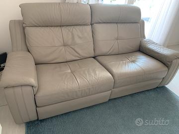 Divano relax in vera pelle Fiorentina