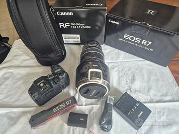 Canon EOS R7 + Zoom RF 100/500